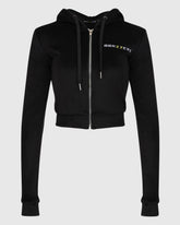 Women's Double Face Velvet Zip-Up Hoodie